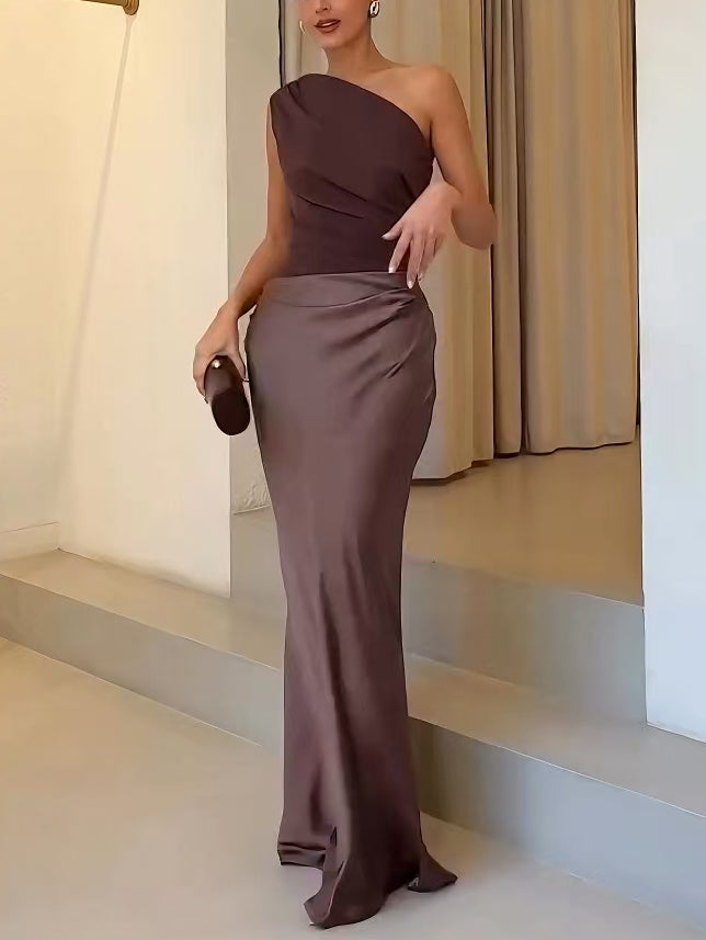 Jolie | Women’s One-Shoulder Maxi Dress