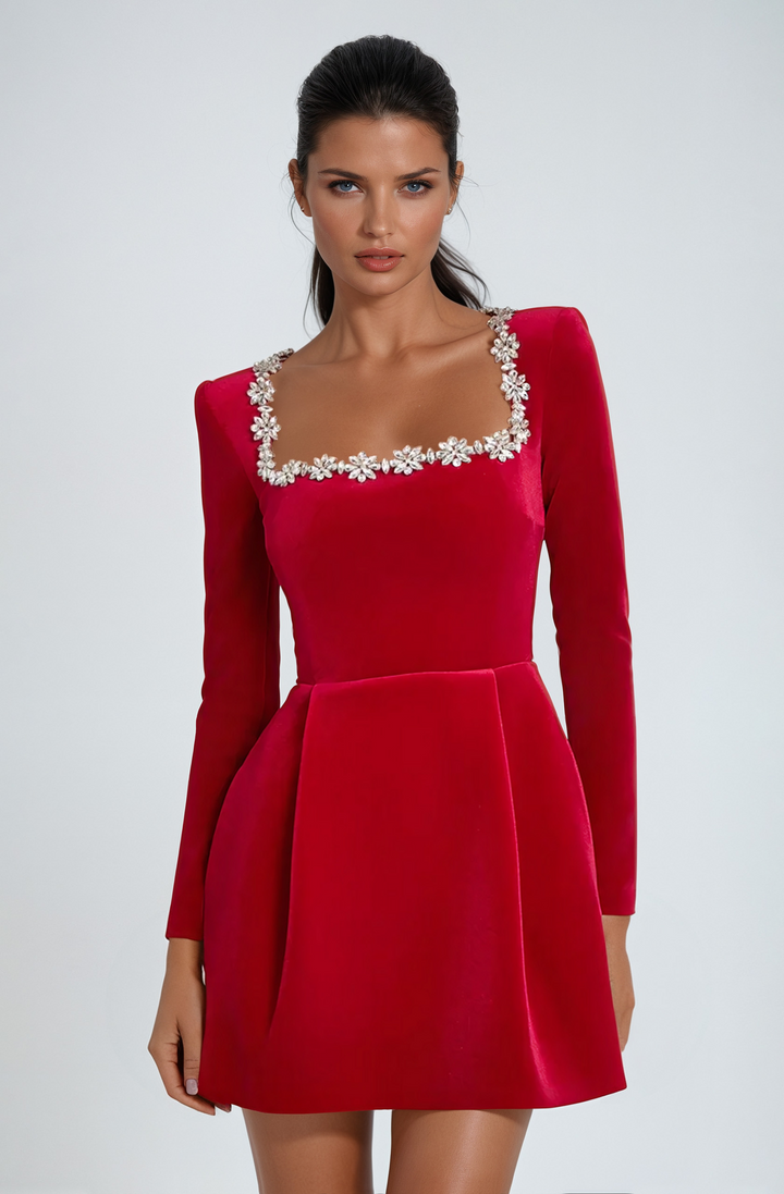 Emersyn | Women’s Elegant Mini Wedding Guest Dress