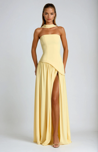 Brianna | Women’s High Slit Maxi Wedding Guest Dress