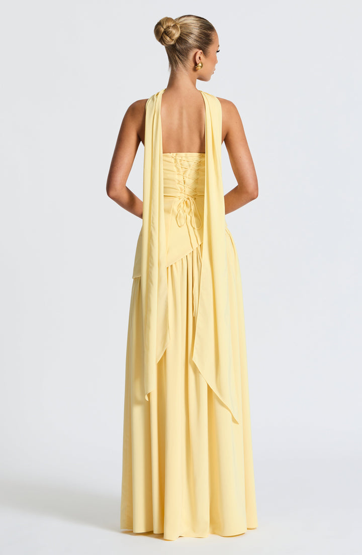 Brianna | Women’s High Slit Maxi Wedding Guest Dress