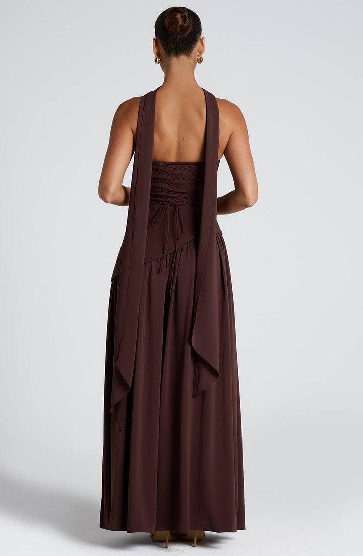 Brianna | Women’s High Slit Maxi Wedding Guest Dress