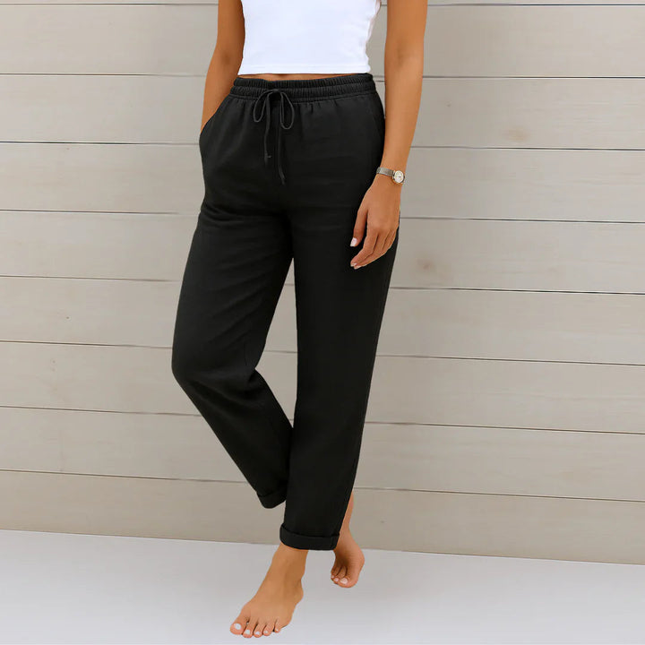 Adley | Women’s Casual Tapered Linen Pants