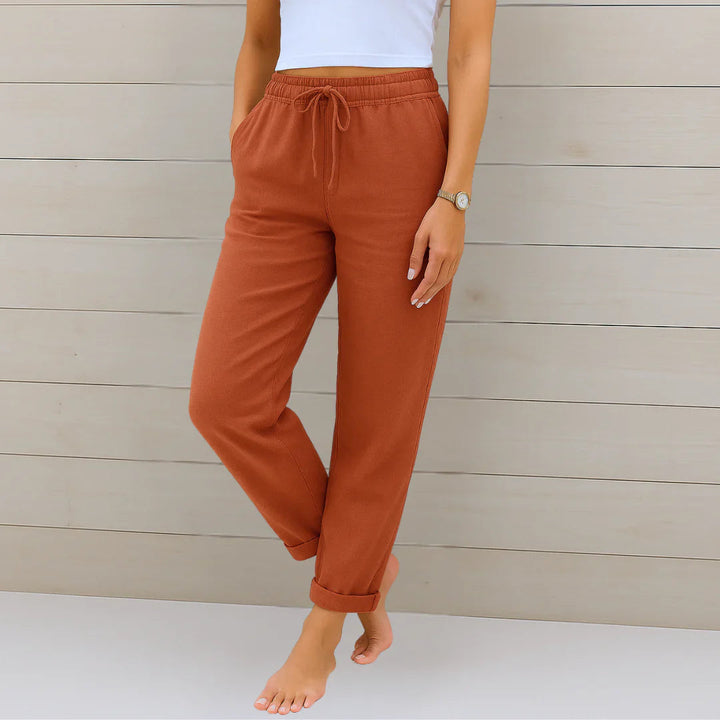 Adley | Women’s Casual Tapered Linen Pants