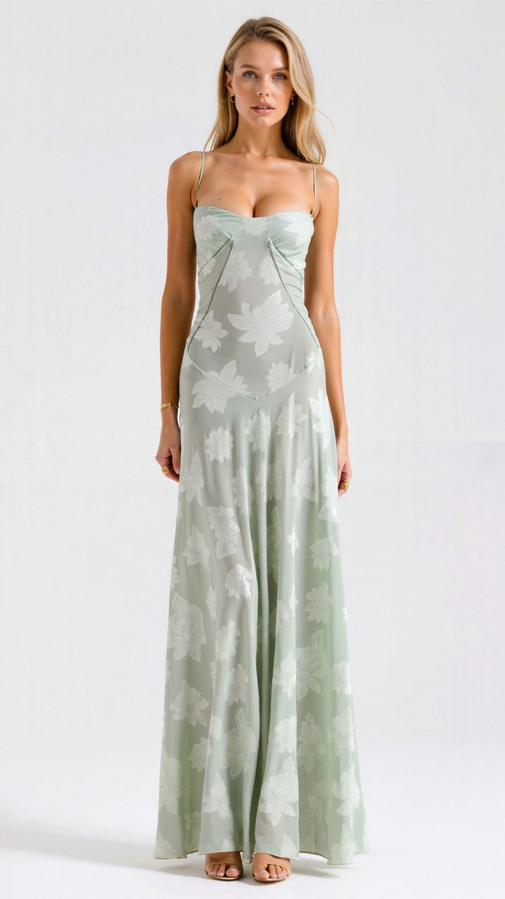Rachael | Women’s Floral Wedding Guest Maxi Dress