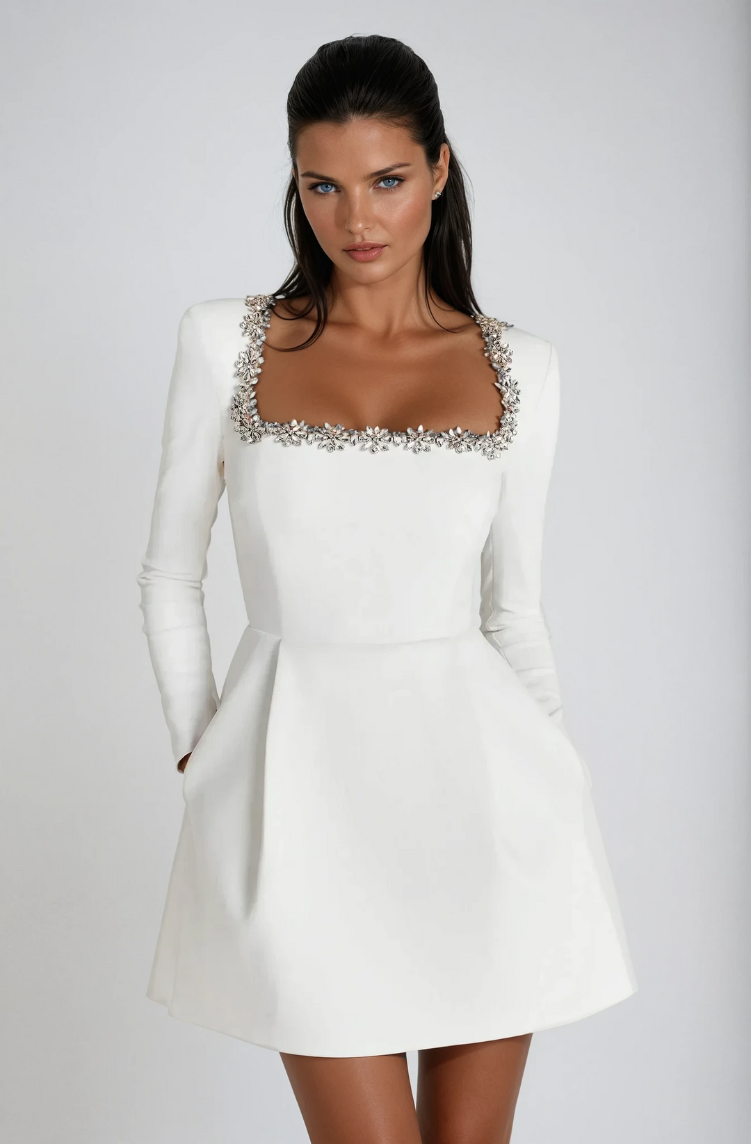 Emersyn | Women’s Elegant Mini Wedding Guest Dress