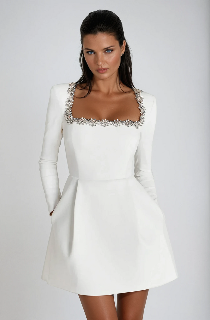 Emersyn | Women’s Elegant Mini Wedding Guest Dress