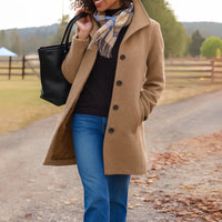 Harper | Women's Classic Button Trench Coat