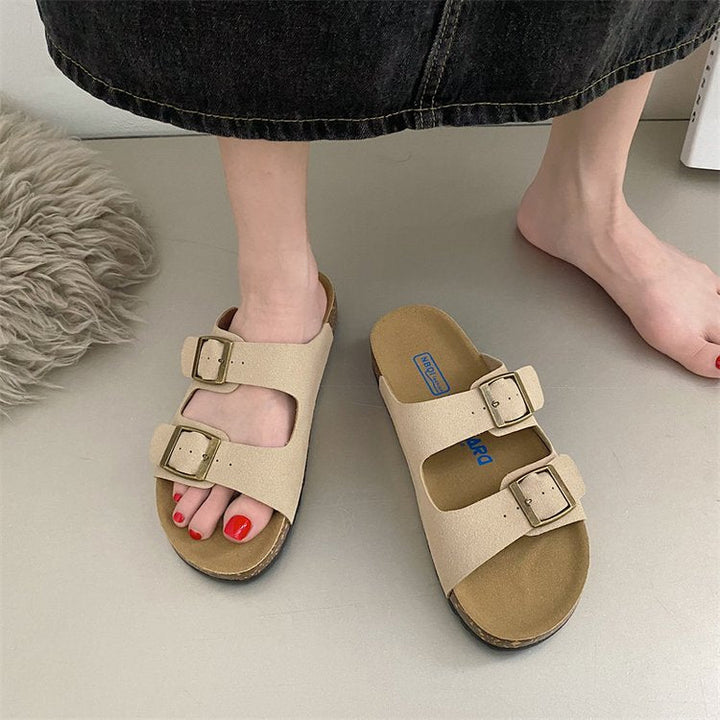 Selena | Women's Summer Double-Strap Mules