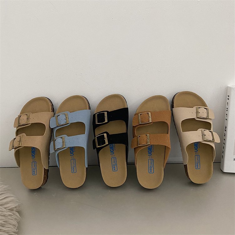 Selena | Women's Summer Double-Strap Mules