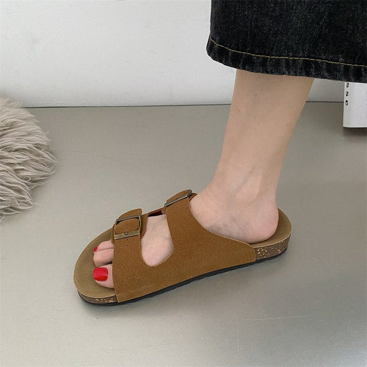 Selena | Women's Summer Double-Strap Mules