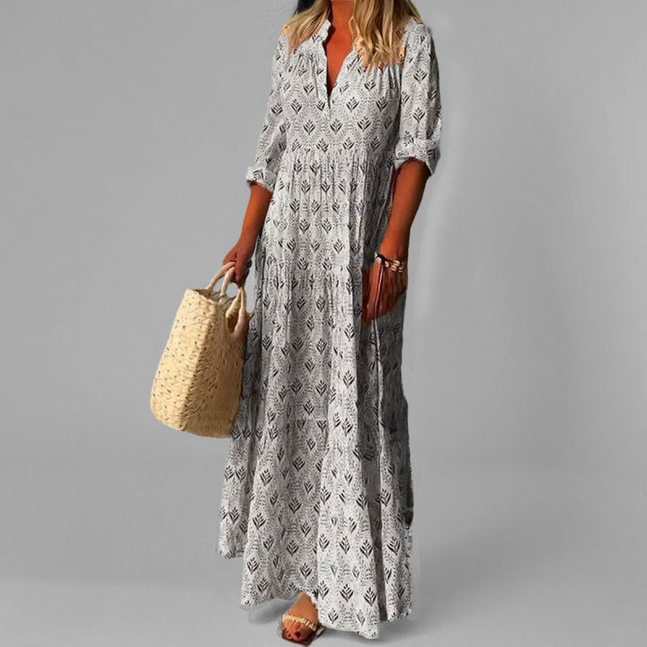 Erica | Women’s Summer Printed Boho Maxi Dress