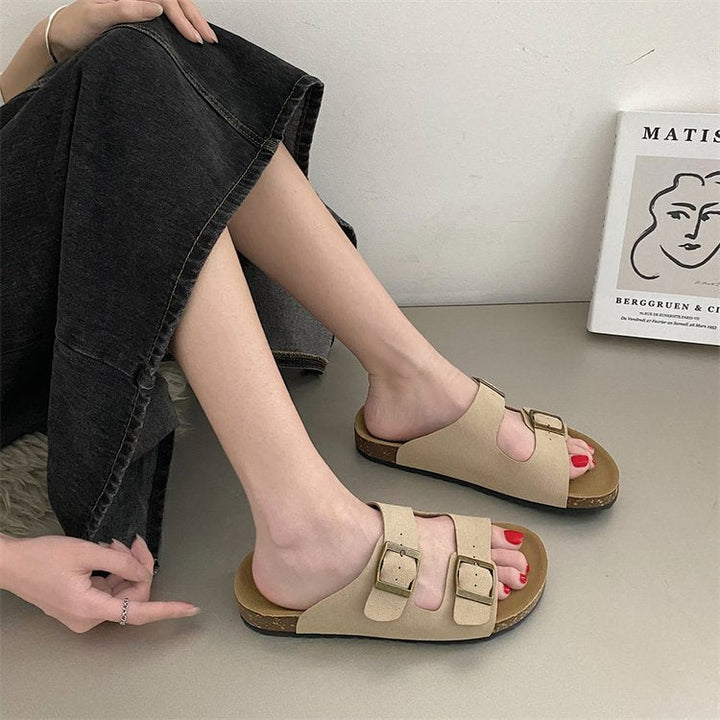 Selena | Women's Summer Double-Strap Mules
