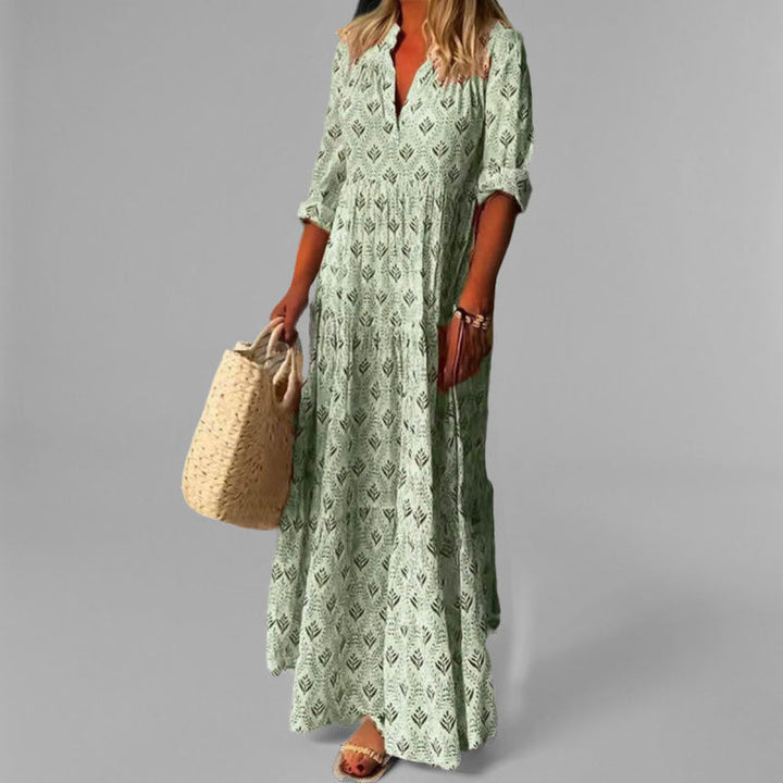 Erica | Women’s Summer Printed Boho Maxi Dress