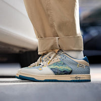 Layla | Women's Classic Artistic Van Gogh Canvas Sneakers