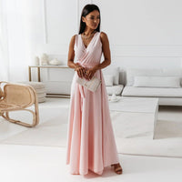 Stephanie | Women’s Tie Waist Wedding Guest Maxi Dress
