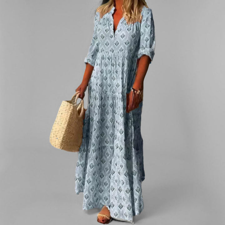 Erica | Women’s Summer Printed Boho Maxi Dress