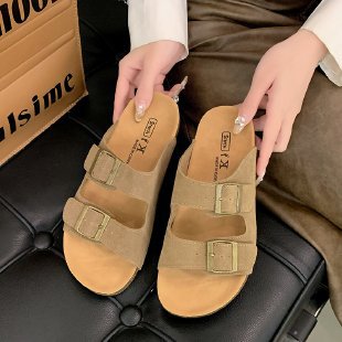 Selena | Women's Summer Double-Strap Mules