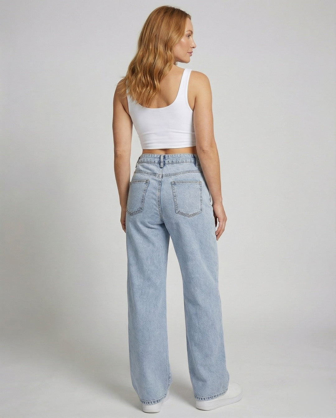 Bianca | Women’s Vintage High Waist Wide Leg Jeans