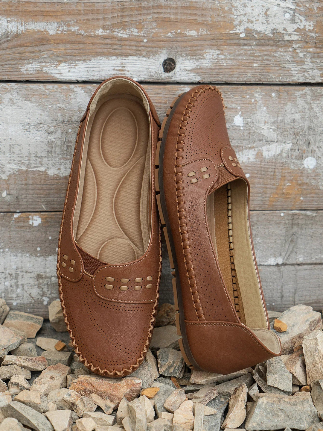 Brielle | Women’s Elegant Round Toe Flat Loafers