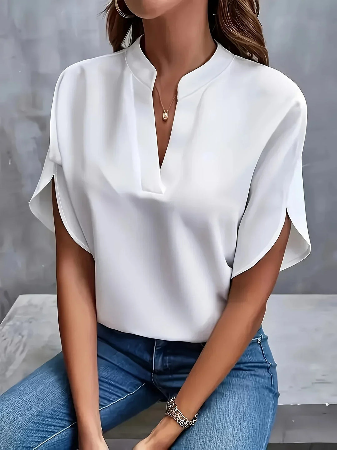 Palmer | Women's Casual Notch Neck Blouse