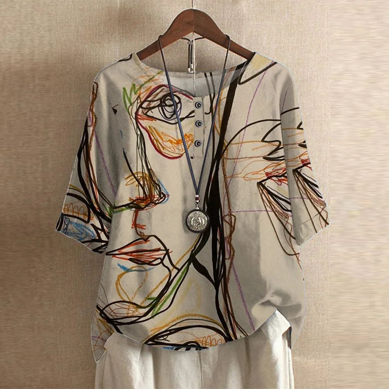 Vienna | Women's Classic Retro-Inspired Blouse