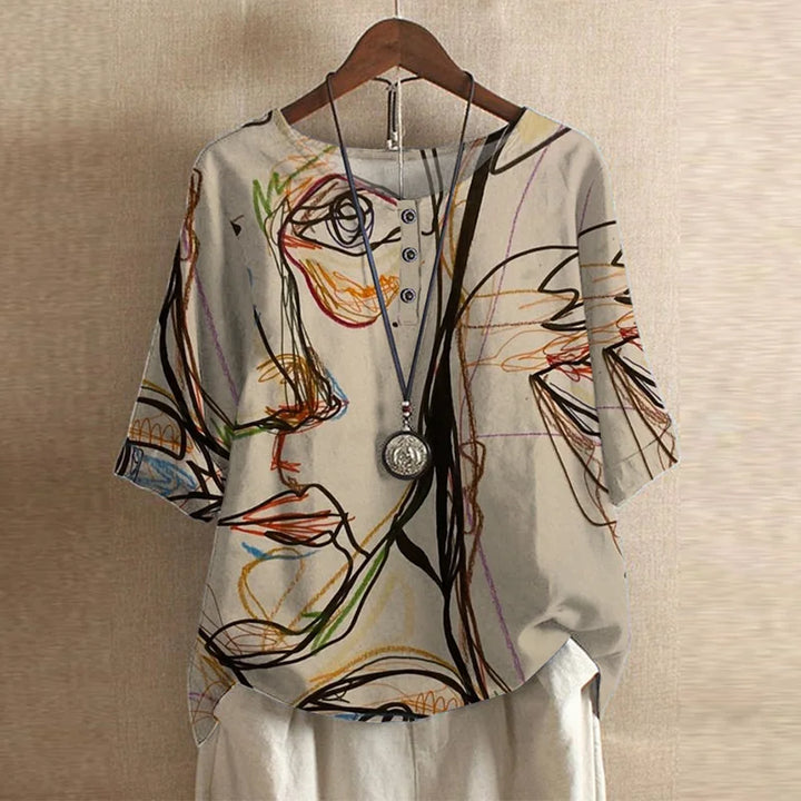 Vienna | Women's Classic Retro-Inspired Blouse