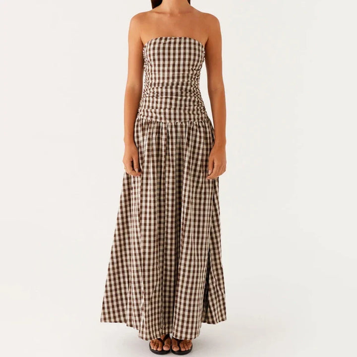 Audrey | Women’s Summer Botanical Print Maxi Dress