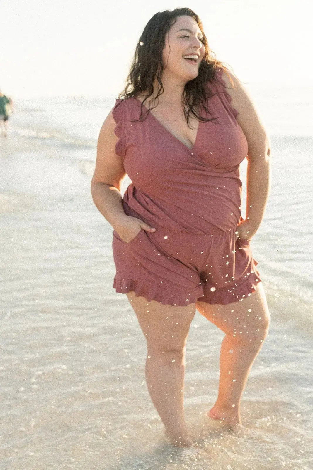 Yvonne | Women's Beach Tummy Coverage Swimsuit