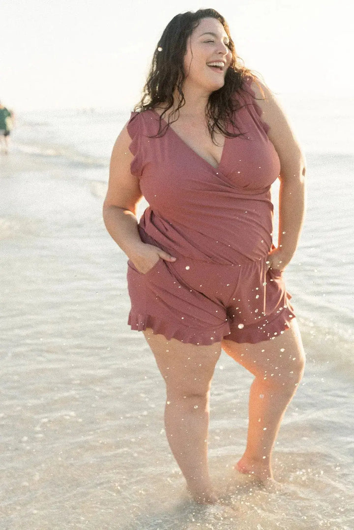 Yvonne | Women's Beach Tummy Coverage Swimsuit