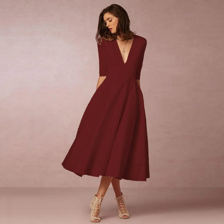 Sienna | Women's Elegant A-Line Evening Dress