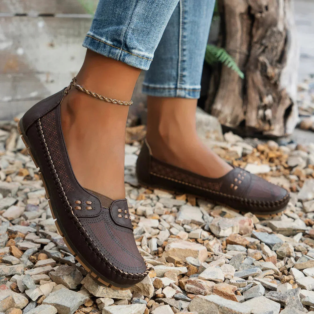 Brielle | Women’s Elegant Round Toe Flat Loafers