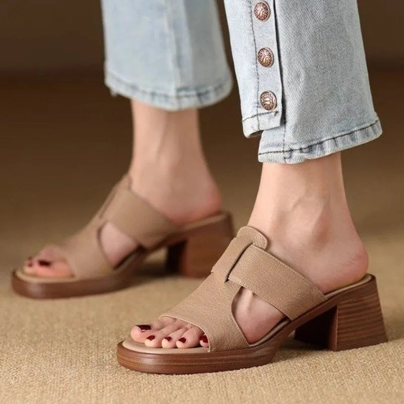 Maviya | Women's Orthopedic Heeled Sandals