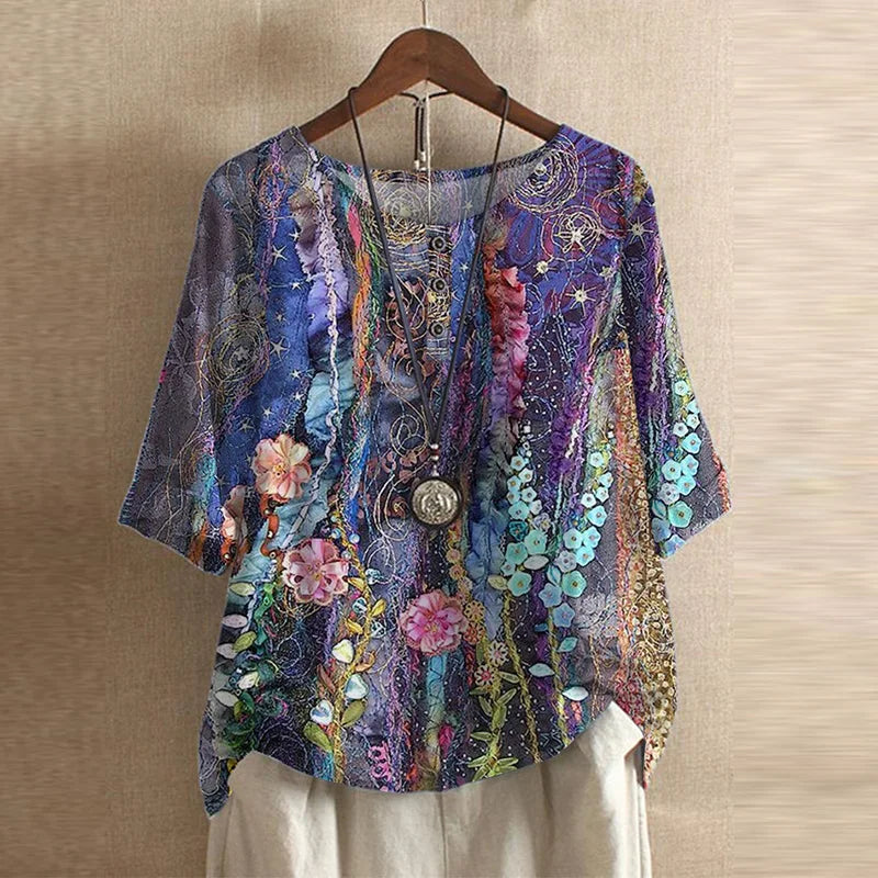 Vienna | Women's Classic Retro-Inspired Blouse