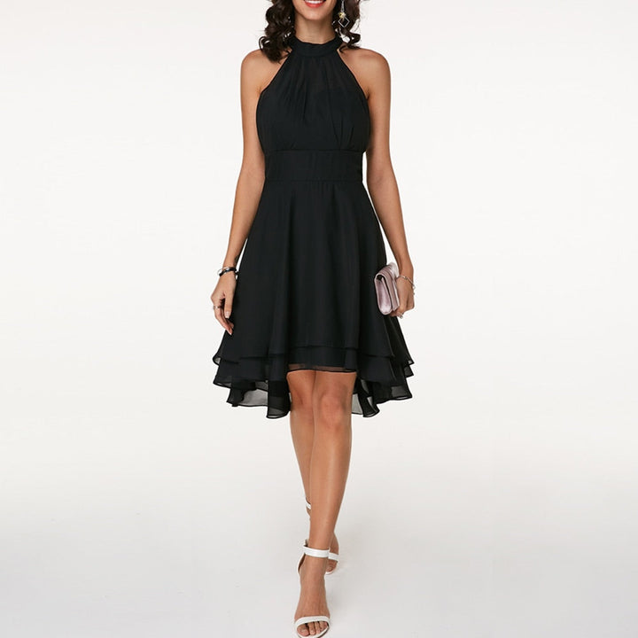 Ruby | Women’s Summer Halter Neck Midi Dress