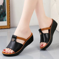 Sloane | Women's Casual Dual-Strap Platform Sandals