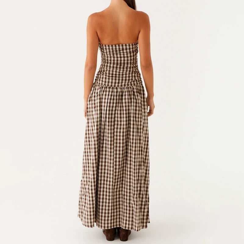 Audrey | Women’s Summer Botanical Print Maxi Dress