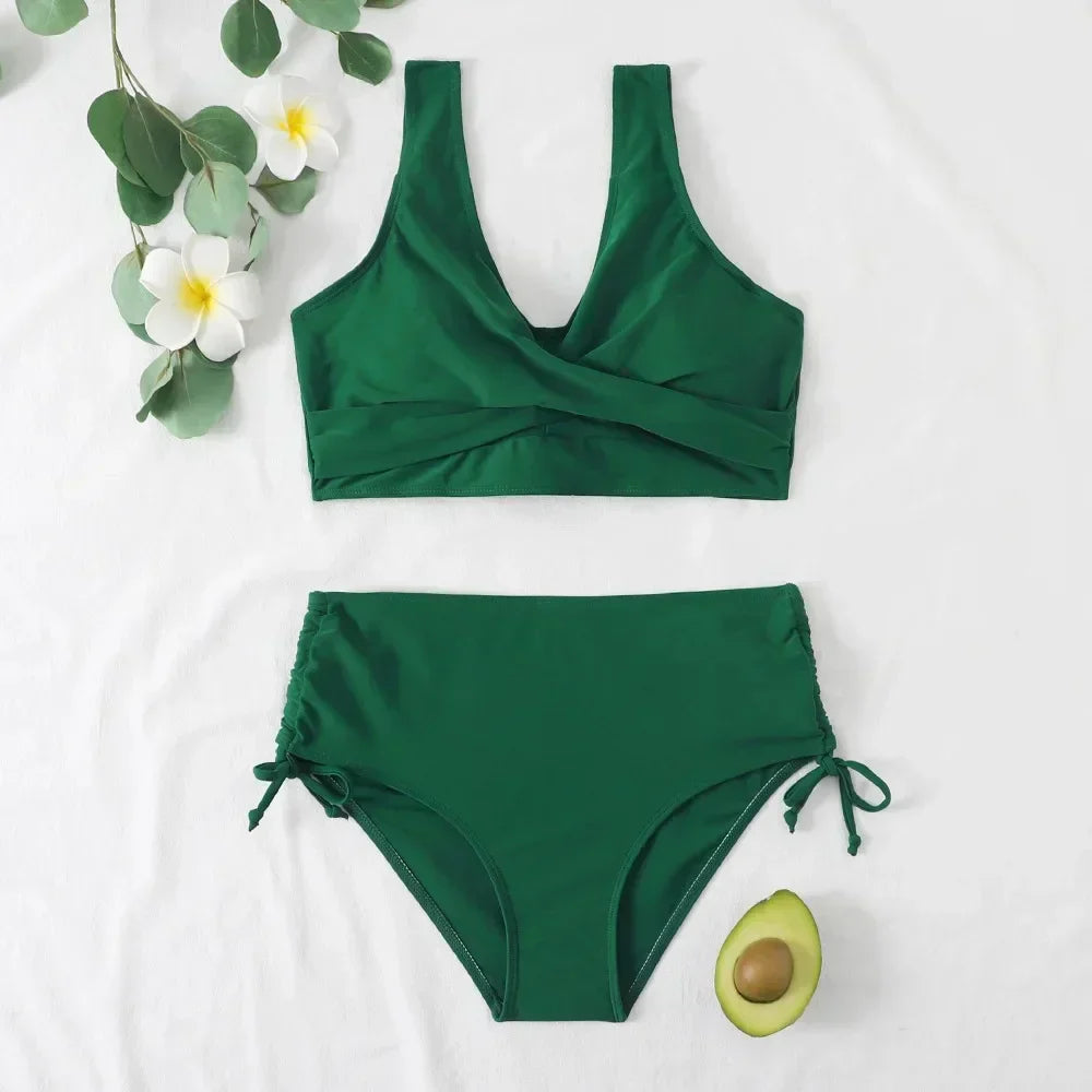 Sumera | Women's Beach High Waisted Wrap Bikini