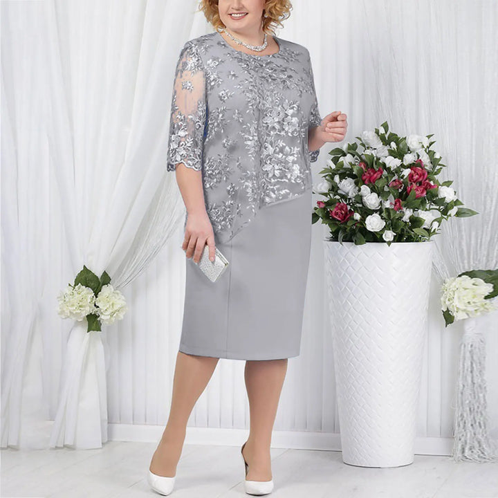 Madelyn | Women's Formal Midi Wedding Guest Dress