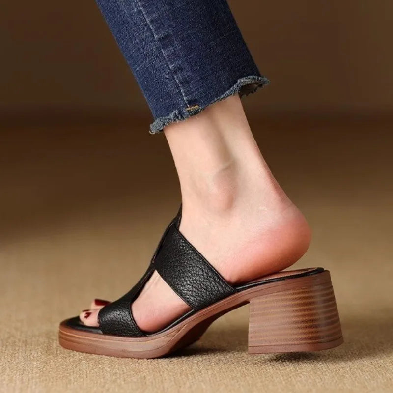 Maviya | Women's Orthopedic Heeled Sandals