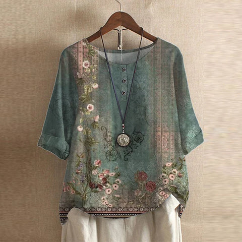 Vienna | Women's Classic Retro-Inspired Blouse