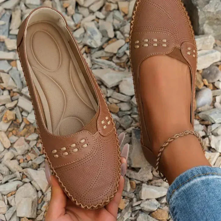 Brielle | Women’s Elegant Round Toe Flat Loafers