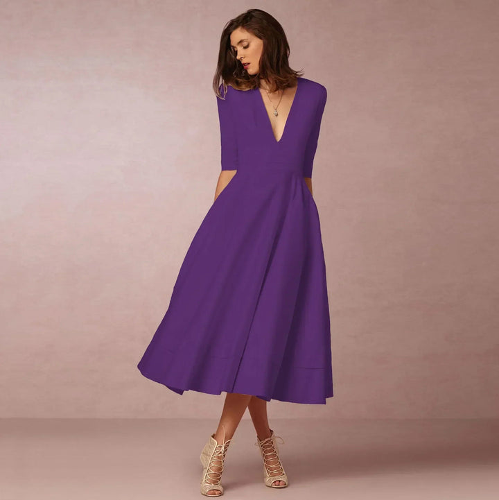 Sienna | Women's Elegant A-Line Evening Dress