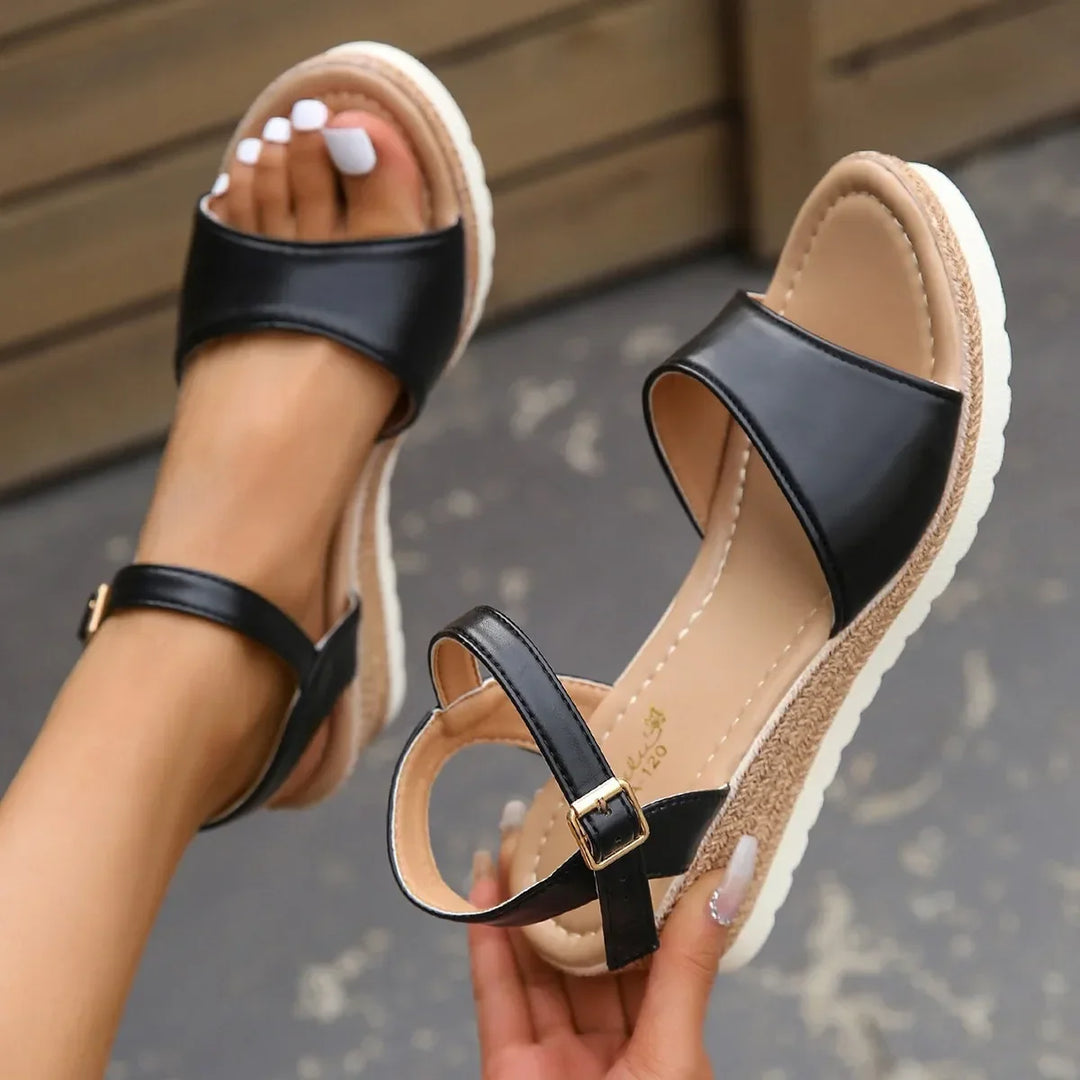 Lunara | Women's Casual Wedge Heeled Sandals