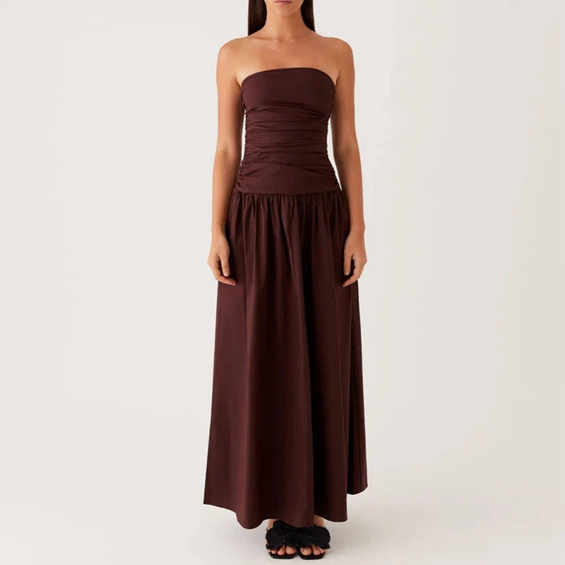 Audrey | Women’s Summer Botanical Print Maxi Dress