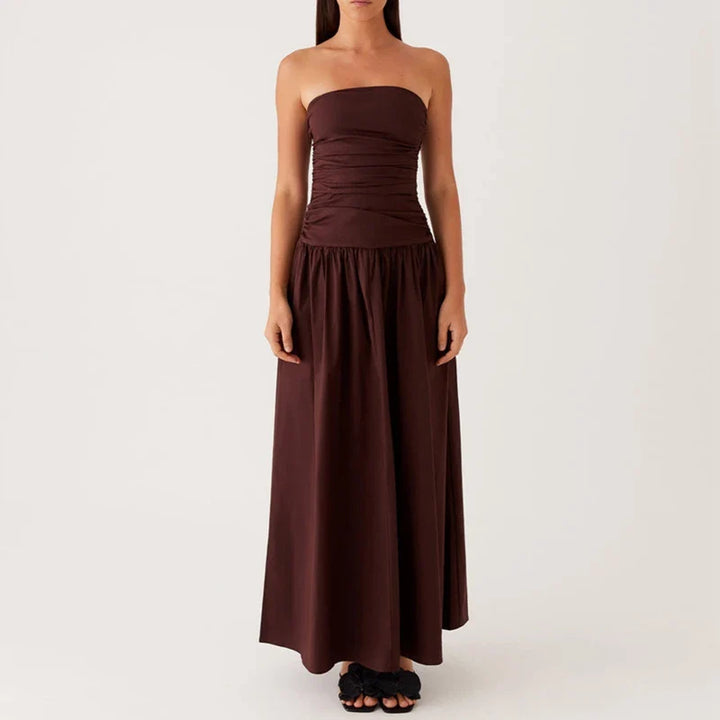 Audrey | Women’s Summer Botanical Print Maxi Dress