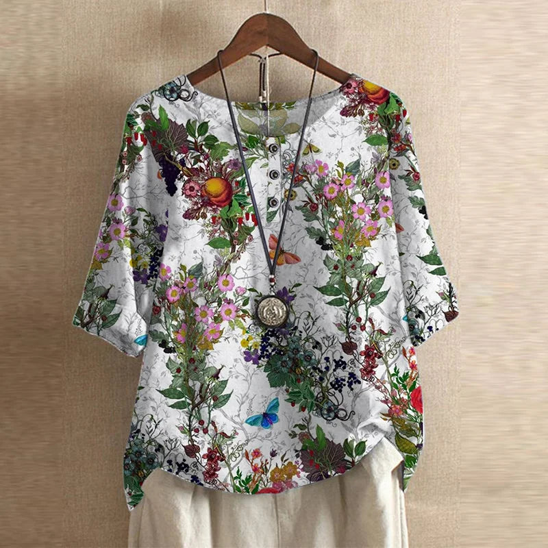 Vienna | Women's Classic Retro-Inspired Blouse