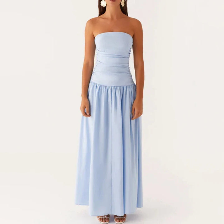 Audrey | Women’s Summer Botanical Print Maxi Dress