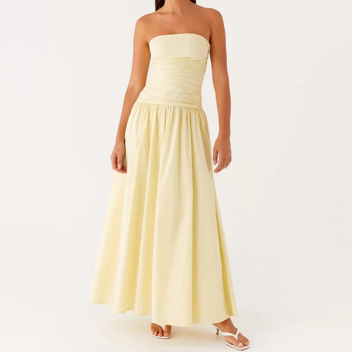 Audrey | Women’s Summer Botanical Print Maxi Dress