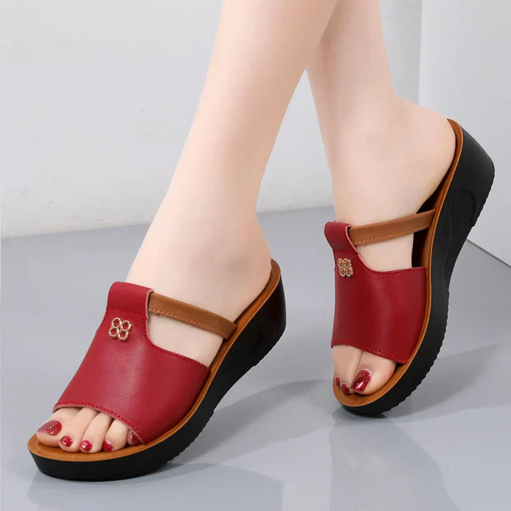Sloane | Women's Casual Dual-Strap Platform Sandals