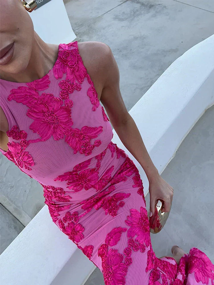 Operna | Women’s Summer Floral Wedding Guest Dress
